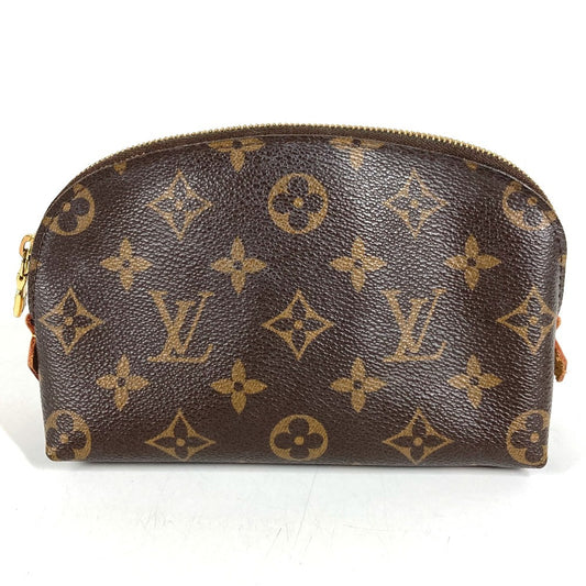 LOUIS VUITTON M47515 モノグラム ポシェット コスメティック PM メイクポーチ ポーチ 化粧ポーチ モノグラムキャンバス ユニセックス ブラウン