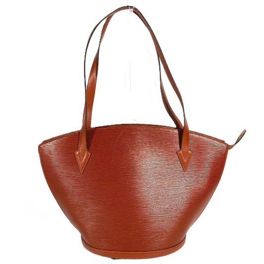 LOUIS VUITTON M52263 エピ サンジャックショッピング トートバッグ ショルダーバッグ エピレザー レディース ケニアブラウン ブラウン