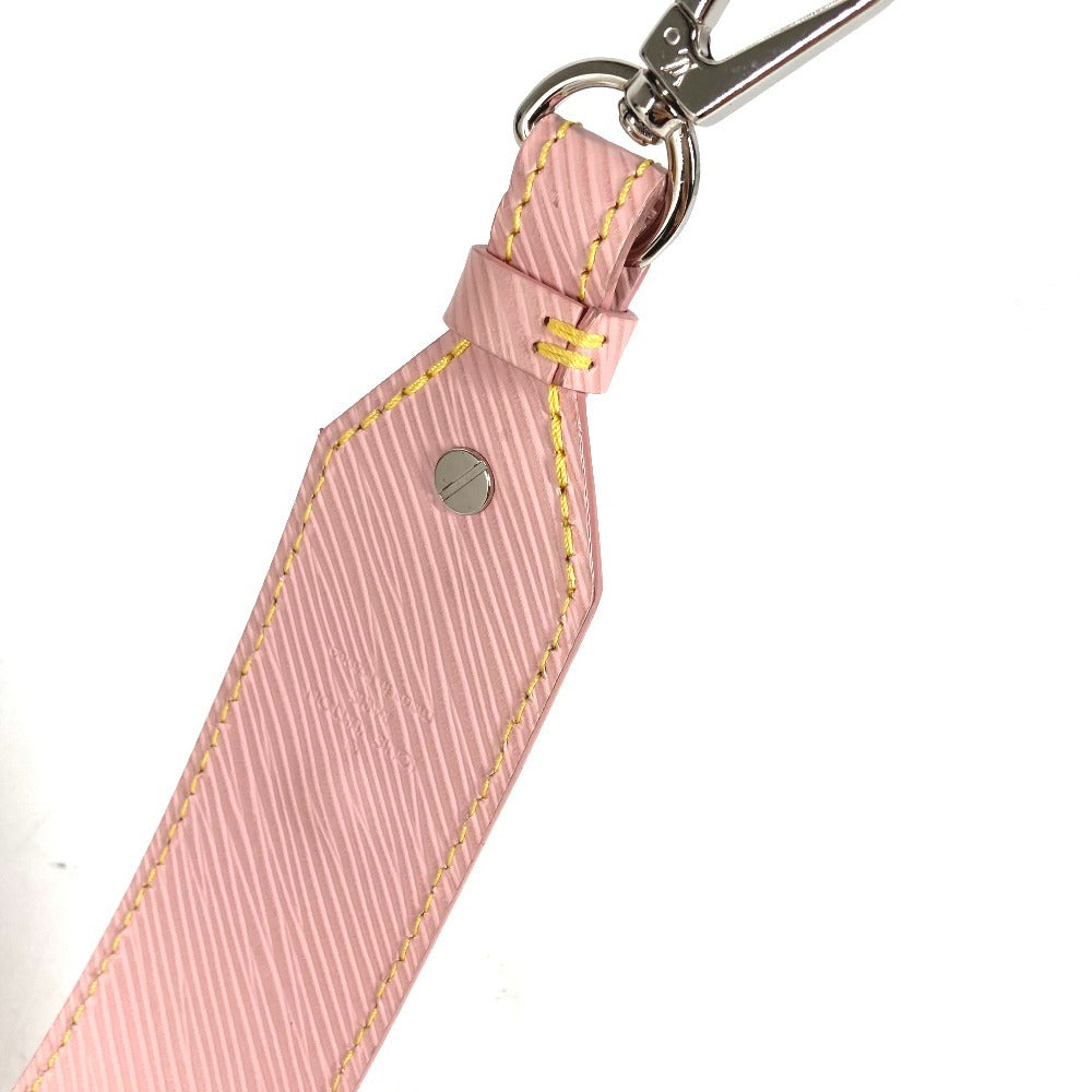 LOUIS VUITTON J02324 エピ フラワーモチーフ 花 替えストラップ バッグアクセサリー ショルダーストラップ エピレザー レディース ローズバレリーヌ ピンク