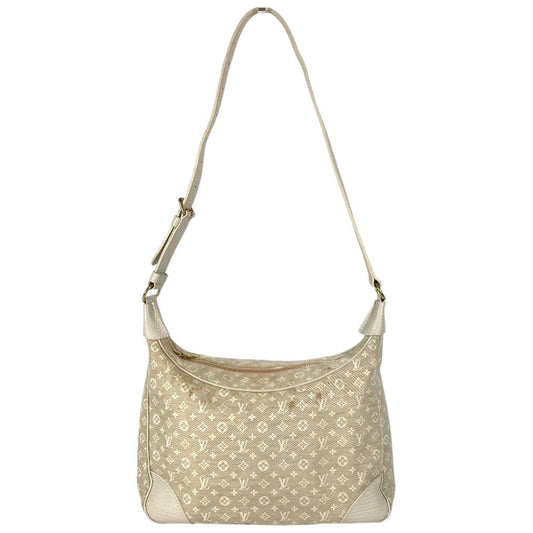LOUIS VUITTON M95317 モノグラムミニラン ブローニュ カバン 肩掛け ショルダーバッグ モノグラムミニランキャンバス レディース ベージュ