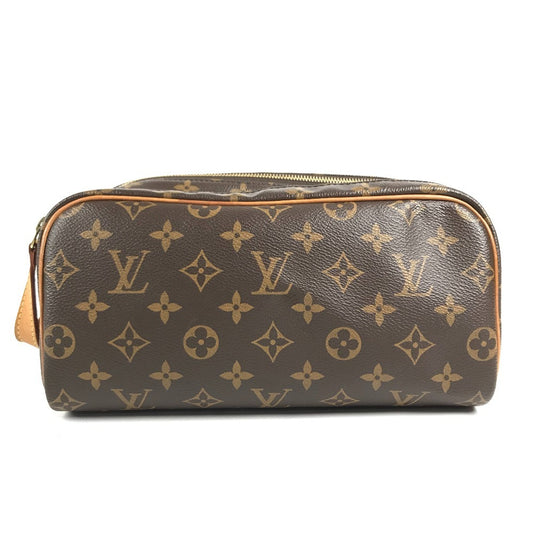 LOUIS VUITTON M44494 Monogram Dopp Kit Dopp Kit Bag Clutch Bag Pouch Cluch Bag MonogramCanvas Brown Used
