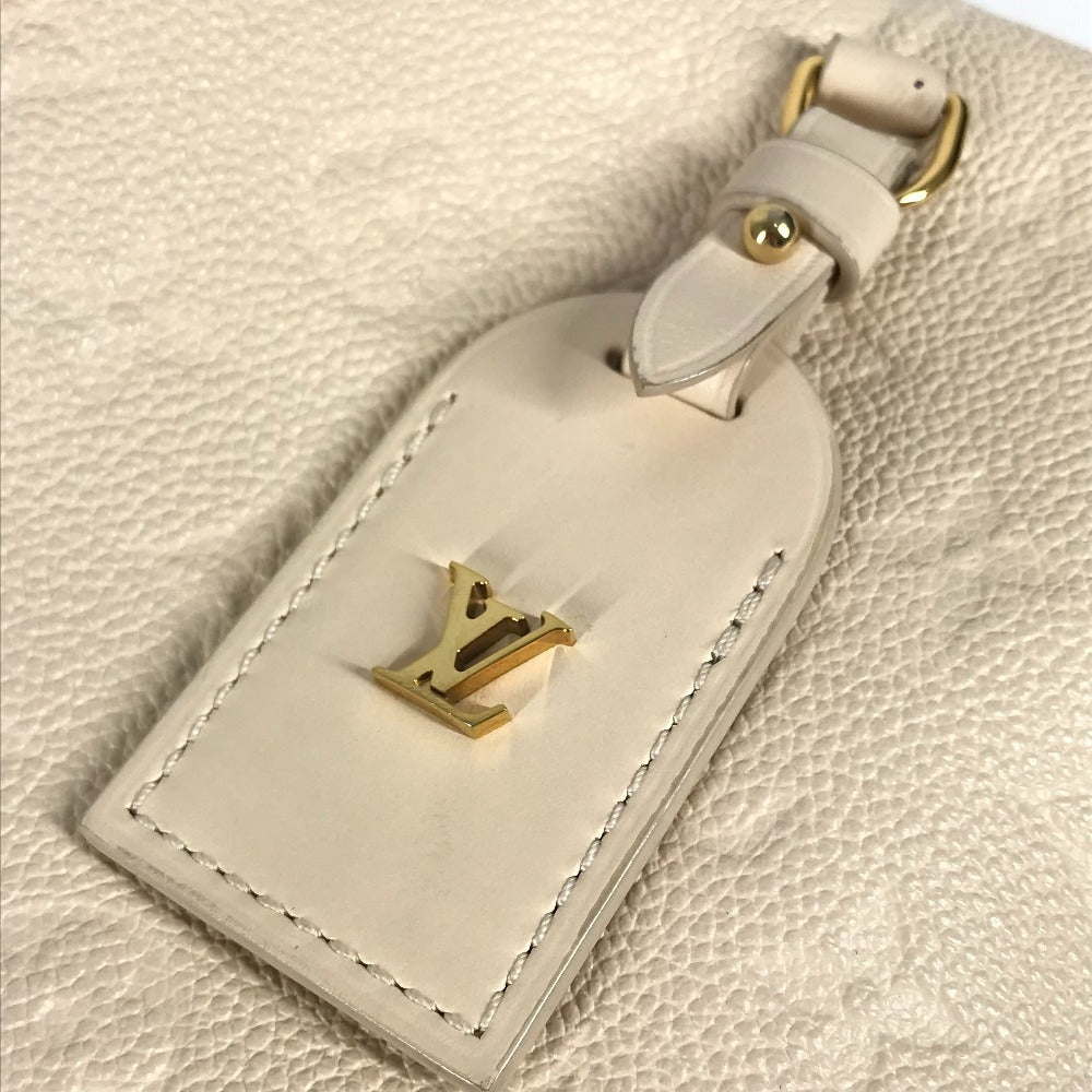 LOUIS VUITTON M45394 モノグラムアンプラント プティットマル スープル カバン ボックスバッグ ハンドバッグ モノグラムアンプラントレザー レディース クレーム ホワイト