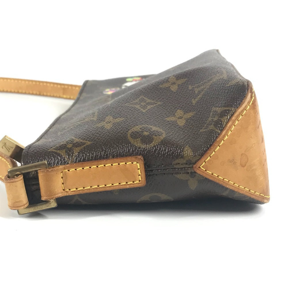 LOUIS VUITTON M51241 Monogram Panda Trotter Pochette Mini Bag, Crossbody Shoulder Bag, Monogram Canvas, Women's, Brown