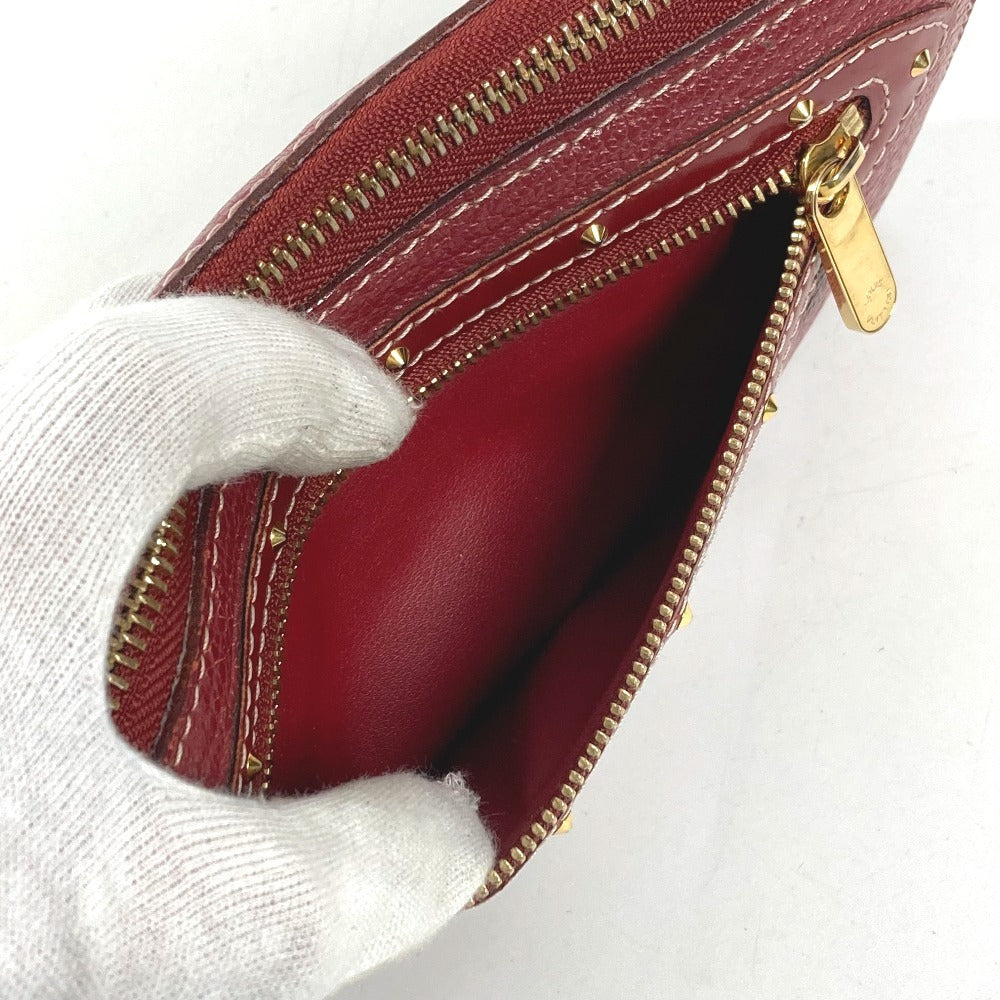 LOUIS VUITTON M95871 Suhali Zippy Wallet Tanami Long Wallet Round Zipper Long Wallet Suhali Leather Unisex Red