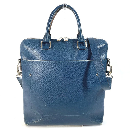 LOUIS VUITTON M30213 タイガ グリゴリ 縦型 カバン トートバッグ 2WAYバッグ ショルダーバッグ ビジネスバッグ ショルダーバッグ タイガレザー ユニセックス オセアン ブルー