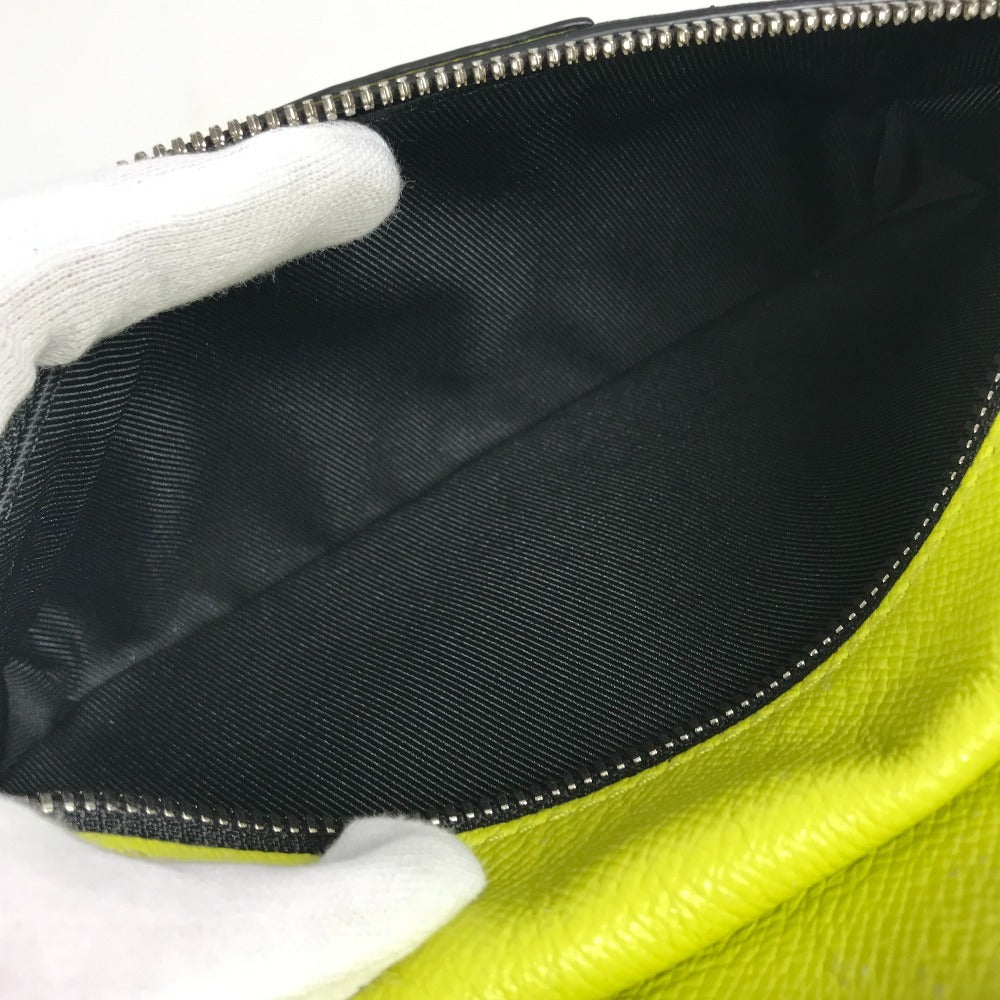 LOUIS VUITTON M30239 Taiga Leather Outdoor Messenger PM Crossbody Bag, Taiga Leather, Unisex, Yellow