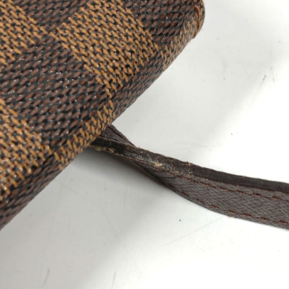 LOUIS VUITTON N45272 ダミエ ピムリコ ポシェット 斜め掛け フラップ ショルダーバッグ ダミエキャンバス ユニセックス エベヌ ブラウン