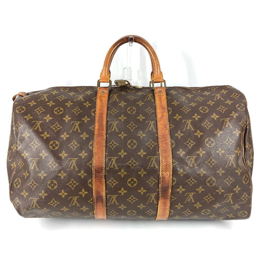 LOUIS VUITTON M41426 モノグラム 旧型 キーポル50 キーポル 50 カバン ハンドバッグ モノグラム ボストンバッグ モノグラムキャンバス レディース ブラウン