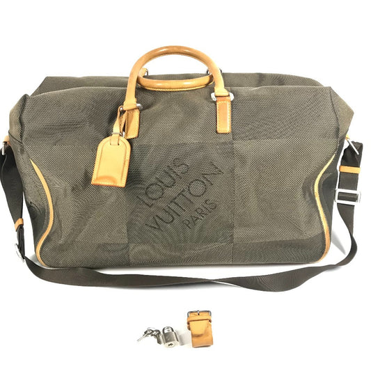 LOUIS VUITTON M93228 ダミエジェアン スヴラン 旅行バッグ トラベルバッグ カバン 2WAYバッグ ショルダーバッグ ボストンバッグ ダミエジェアンキャンバス ユニセックス テール カーキ