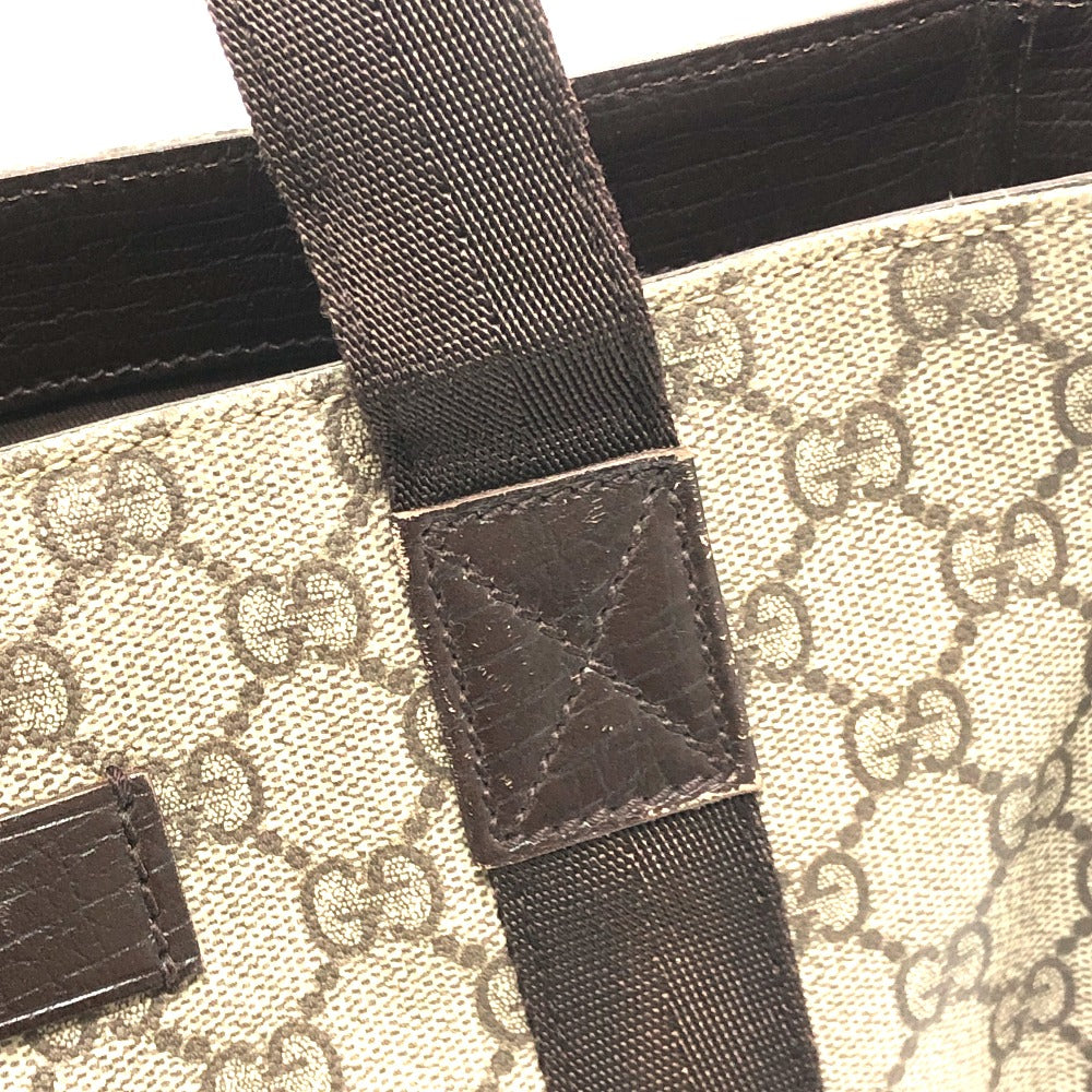 GUCCI 141976 GGスプリーム ロゴ カバン トートバッグ 手提げ ハンドバッグ GGスプリームキャンバス ユニセックス ベージュ
