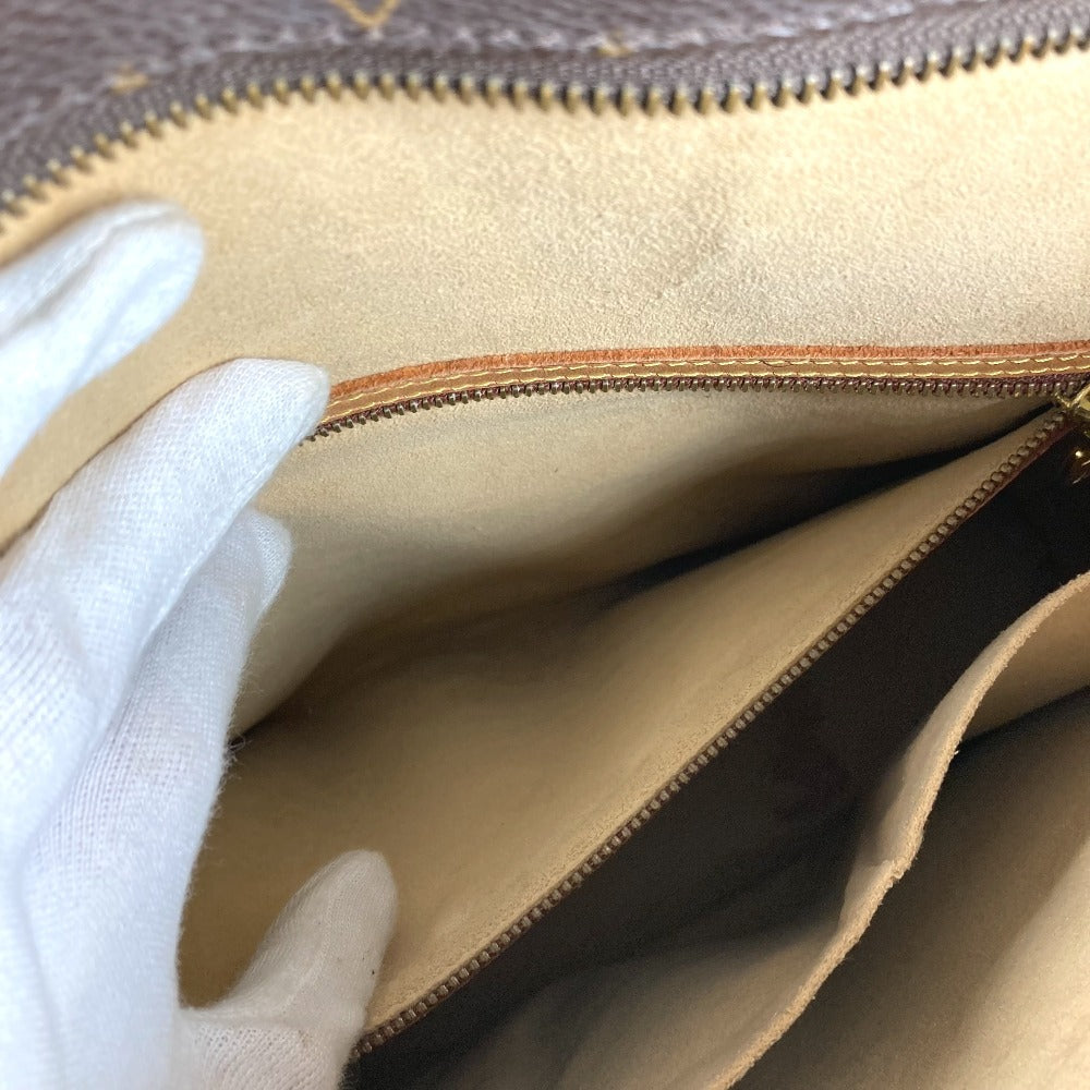 LOUIS VUITTON M51102 Monogram Babylon Tote Bag, Shoulder Bag, Monogram Canvas, Unisex, Brown