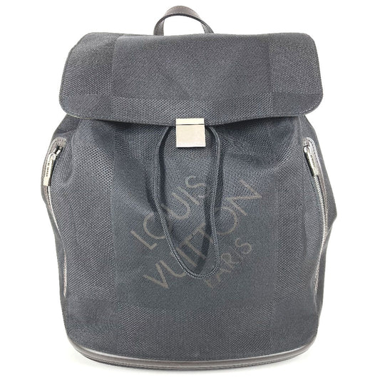 LOUIS VUITTON M93057 ダミエジェアン ピオニエ バックパック カバン リュック リュックサック ダミエジェアンキャンバス ユニセックス ノワール ブラック