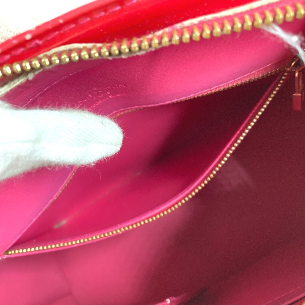 LOUIS VUITTON M91219 Monogram Vernis Houston Bag Tote Bag Shoulder Bag Handbag Monogram Vernis Canvas Unisex Fuchsia Pink