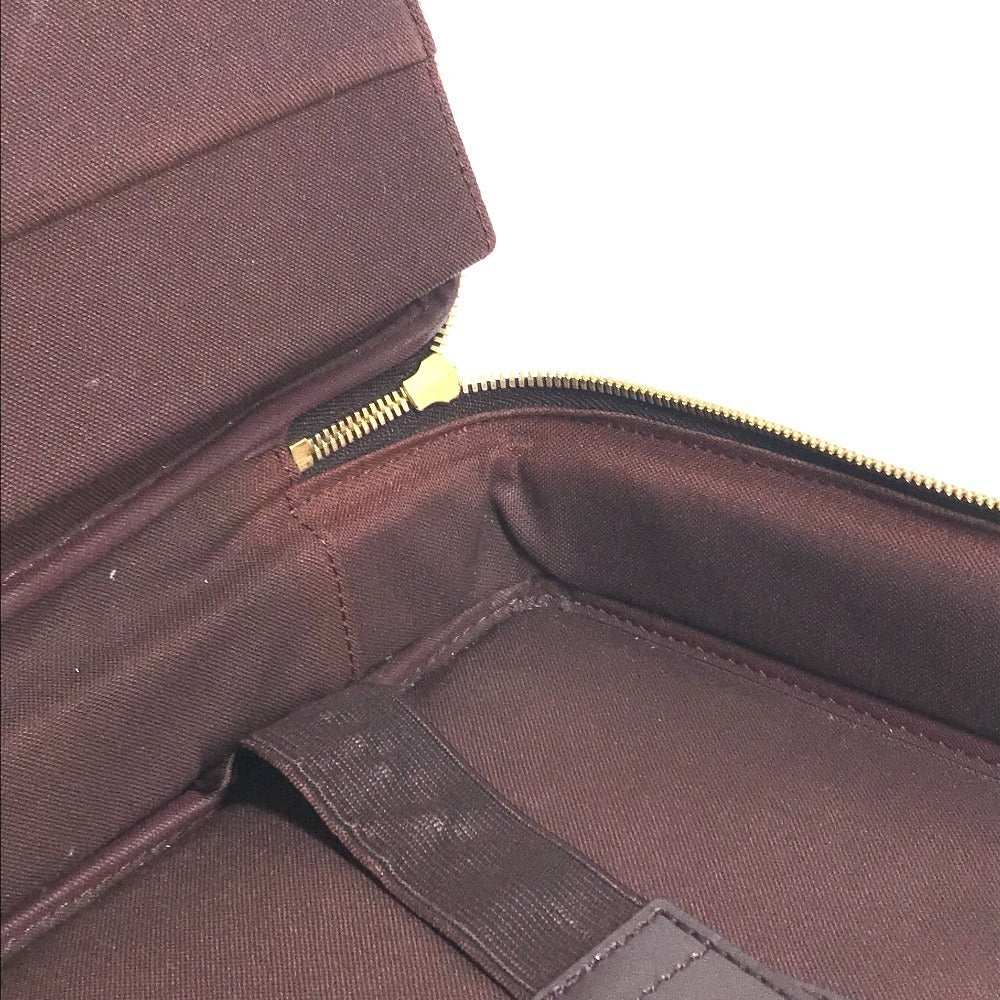 LOUIS VUITTON M30836 Taiga Porte Ordina Tour Odessa Briefcase, Business Bag, Document Bag, Handbag Hand Bag Taiga Leather Acajou Wine red Based Used