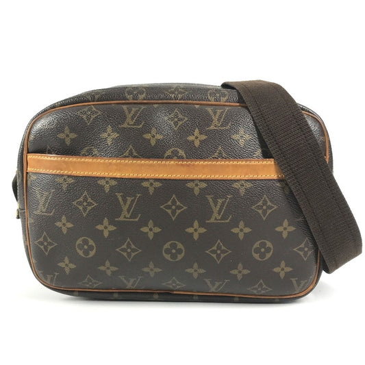 LOUIS VUITTON M45254 Monogram ReporterPM Reporter PM Crossbody bag Shoulder Bag MonogramCanvas Brown Used