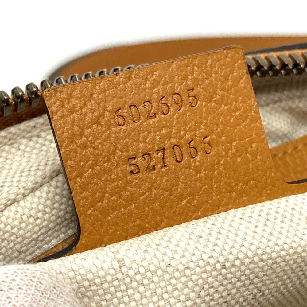 GUCCI 602695 ディズニーコラボ ミッキー ミニ GGスプリーム カバン ベルトバッグ ボディバッグ GGスプリームキャンバス ユニセックス ブラウン