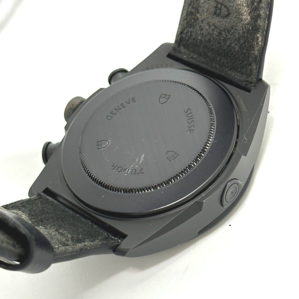TUDOR 42000CN Fastrider Black Shield Automatic Date Watch, Black Ceramic, Men's, Black