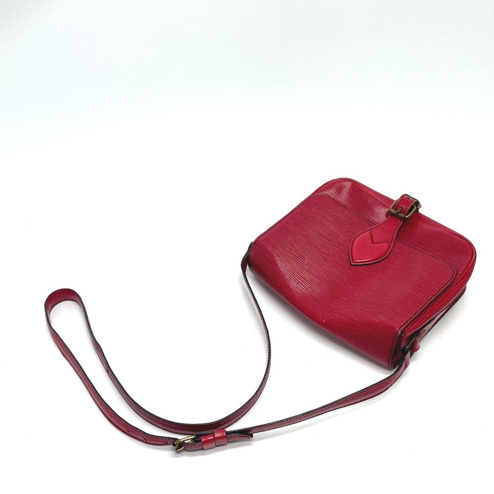 LOUIS VUITTON M52247 エピ カルトシエール MM カバン ポシェット 斜め掛け ショルダーバッグ エピレザー レディース カスティリアンレッド レッド