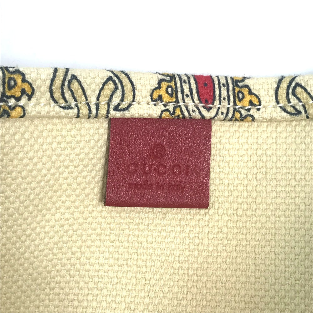 GUCCI All-Over Print Shoulder Bag/Tote Bag, Canvas, Women's, Multicolor