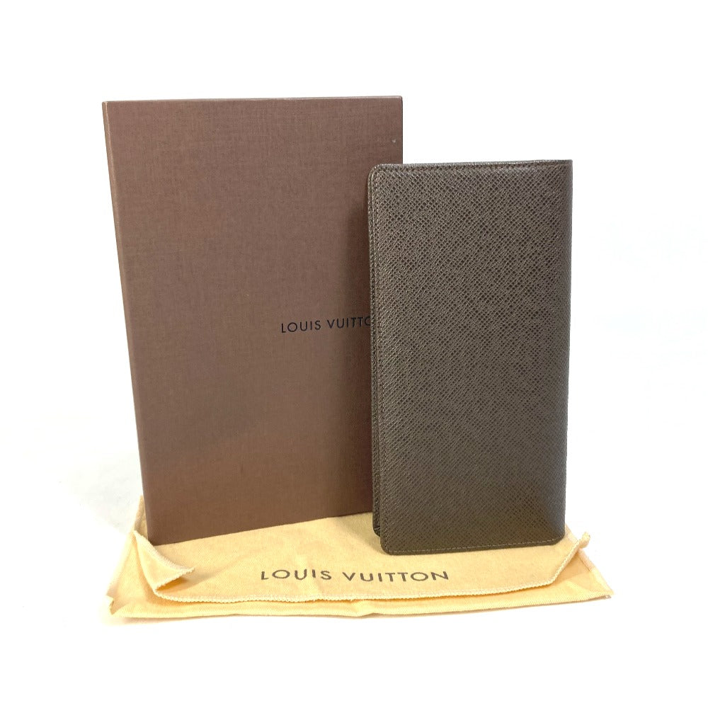 LOUIS VUITTON M32578 タイガ ポルトフォイユ ブラザ 長財布 タイガレザー メンズ ブラウン