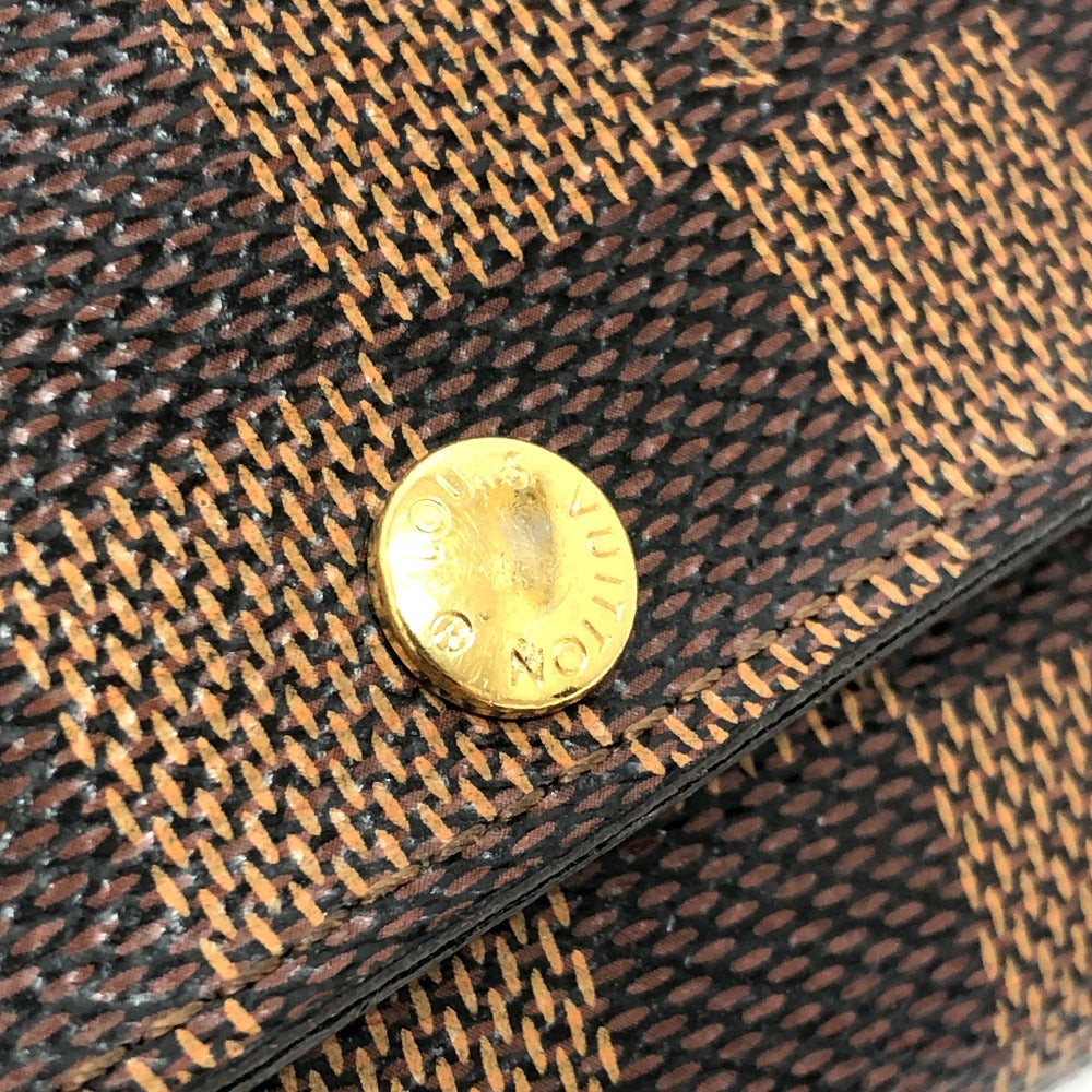 LOUIS VUITTON N62630 ミュルティクレ6 6連キーケース 小物 キーケース ダミエキャンバス ユニセックス エベヌ ブラウン