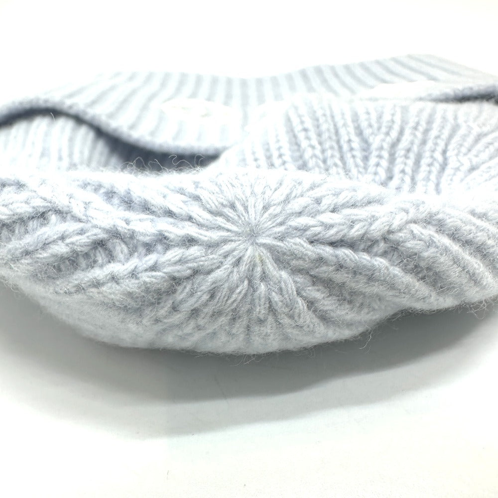 LOUIS VUITTON M93262 Beanie - LV Headline Beanie Hat, Knit Cap, Wool, Women's, Blue Ciel