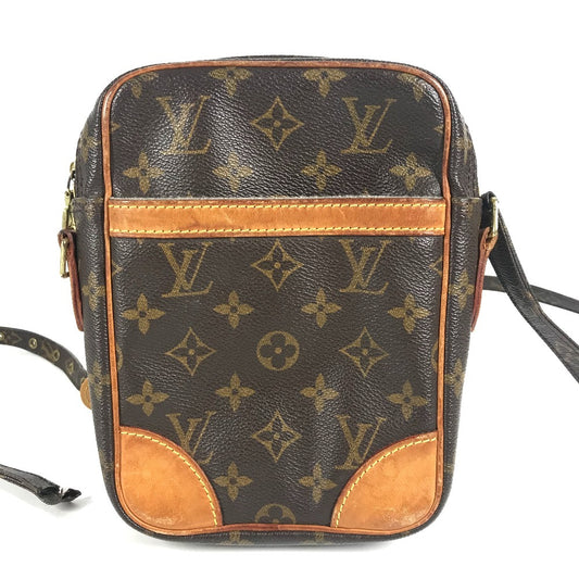 LOUIS VUITTON M45266 モノグラム ダヌーブ カバン 肩掛け ポシェット ショルダーバッグ モノグラムキャンバス ユニセックス ブラウン