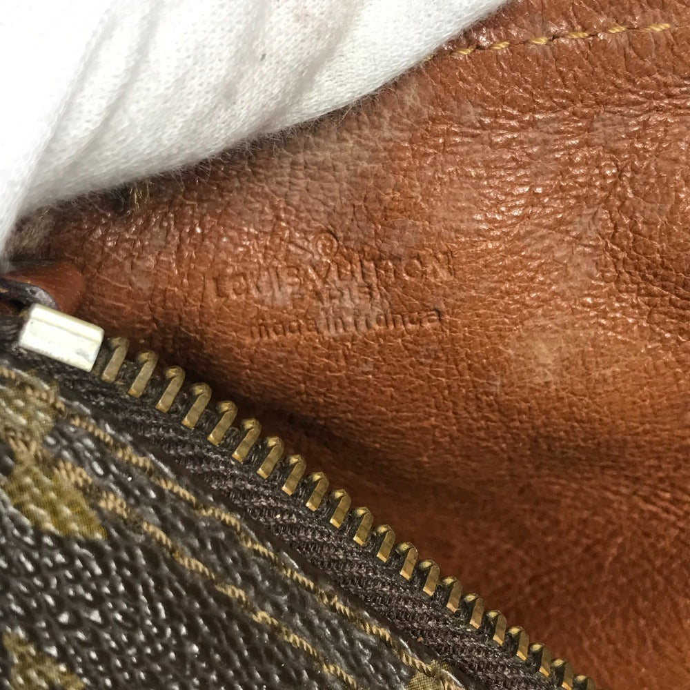 LOUIS VUITTON M51365 โมโนแกรม ลายเก่า Papillon 30 ปาปิยง 30 กระเป๋าสะพายข้างทรงกระบอก กระเป๋าถือ แคนวาสโมโนแกรม ยูนิเซ็กส์ สีน้ำตาล