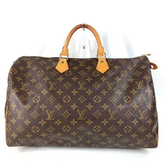 LOUIS VUITTON M41522 Monogram Speedy40 Speedy 40 Bags Tote Bag Mini Duffle Bag Hand Bag MonogramCanvas Brown Used
