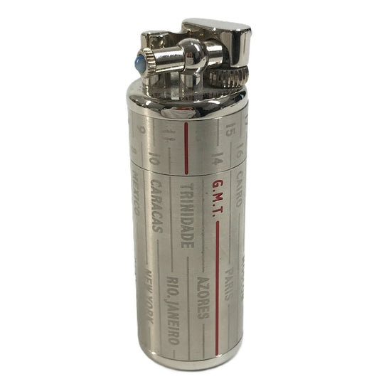 Dunhill Limited to 1884 books worldwide GMT Limited Edition Limited Logo Smoking accessories, cigarettes, cigarette smoke Lighter Metal Silver/Red Used