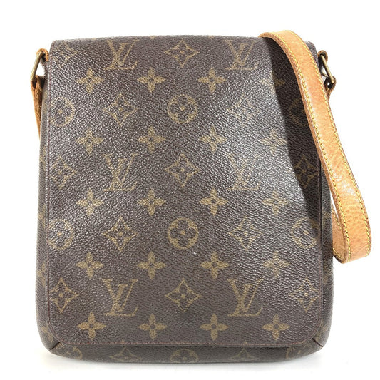 LOUIS VUITTON M51387 Monogram MusetteSalsa Musette Salsa Pochette Crossbody Bag Shoulder Bag MonogramCanvas Brown Used