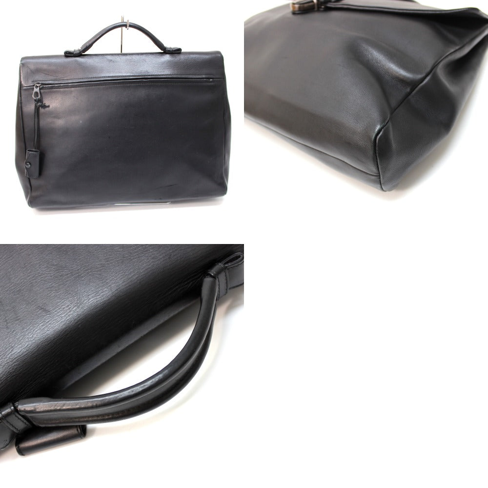 BOTTEGA VENETA 113095 トートバッグ ハンドバッグ カバン ブリーフケース ビジネスバッグ レザー メンズ ブラック ブラック