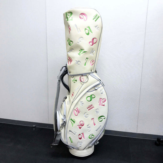 FRANCK MULLER 非売品 宮古島 キャディバッグ カバン ゴルフバッグ ショルダーバッグ レザー ユニセックス マルチカラー