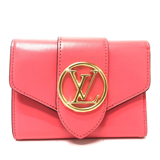 LOUIS VUITTON M69177 LVサークル ポルトフォイユ LV ポンヌフ コンパクト ウォレット 3つ折り財布 レザー レディース - brandshop-reference