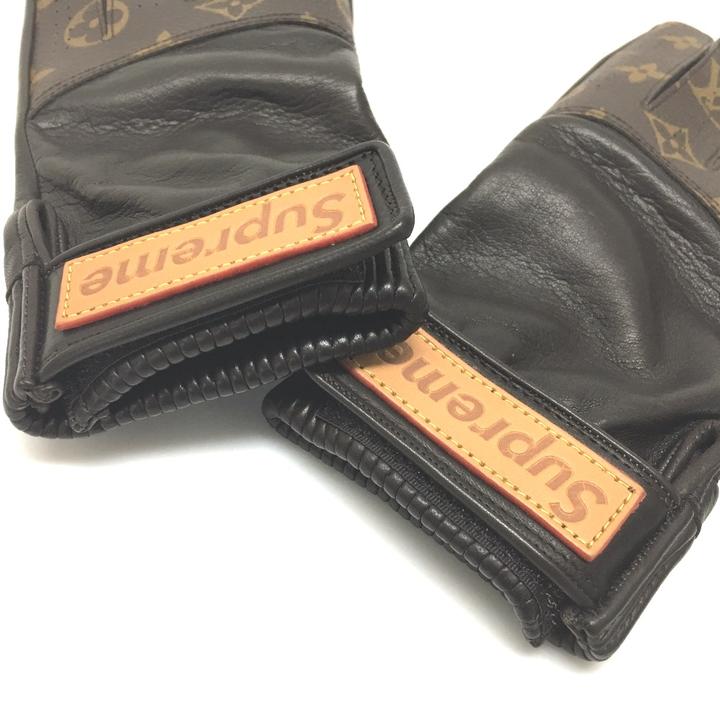 Louis Vuitton × Supreme Leather Glove