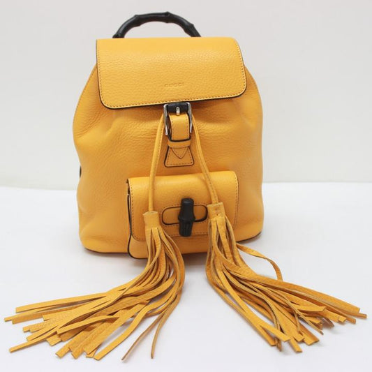 GUCCI Bamboo Fringe BackPack