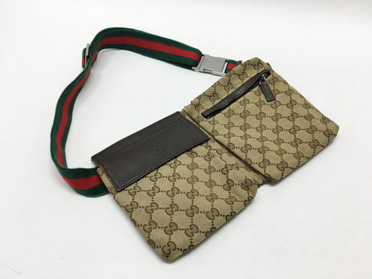 GUCCI Sherry Line Belt Bag Waist Pouch