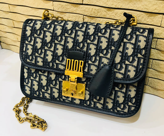 AUTHENTIC Christian Dior OBLIQUE Shoulder Bag