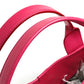 MARC JACOBS logo quilted handbag/tote bag in leather, women's, pink.