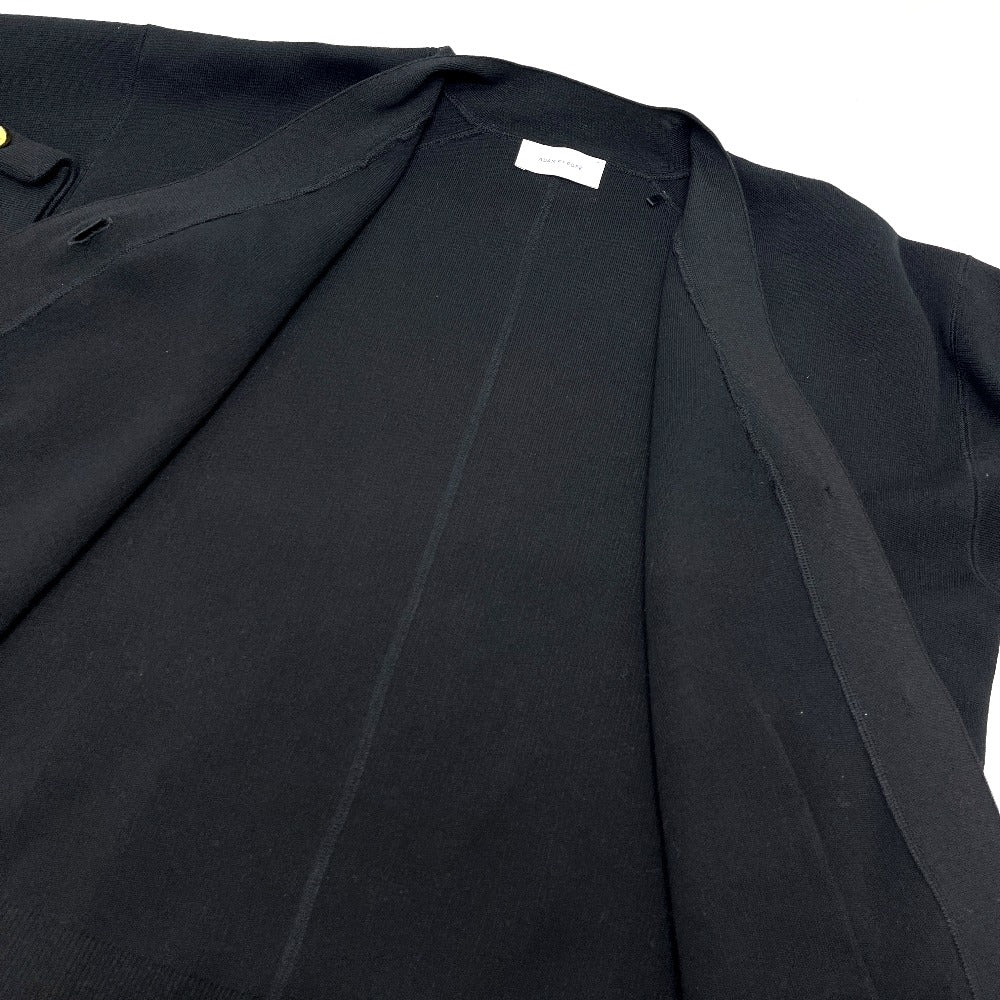 Adam et Rope Apparel, knitwear, V-neck, button-up knit, thick cardigan cotton Black Used