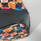 VERSACE 花柄 チェーン カバン バケツ型 フラワー 巾着 斜め掛け ショルダーバッグ PVC/レザー レディース マルチカラー