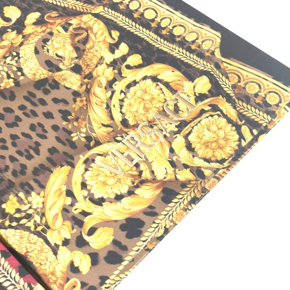 VERSACE leopard leopard leopard Logo Set (2 volumes) notebook stationery notepad notebook paper Multicolore Used