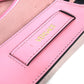 VERSACE ロゴ ショルダーストラップ キャンバス/レザー レディース ピンク