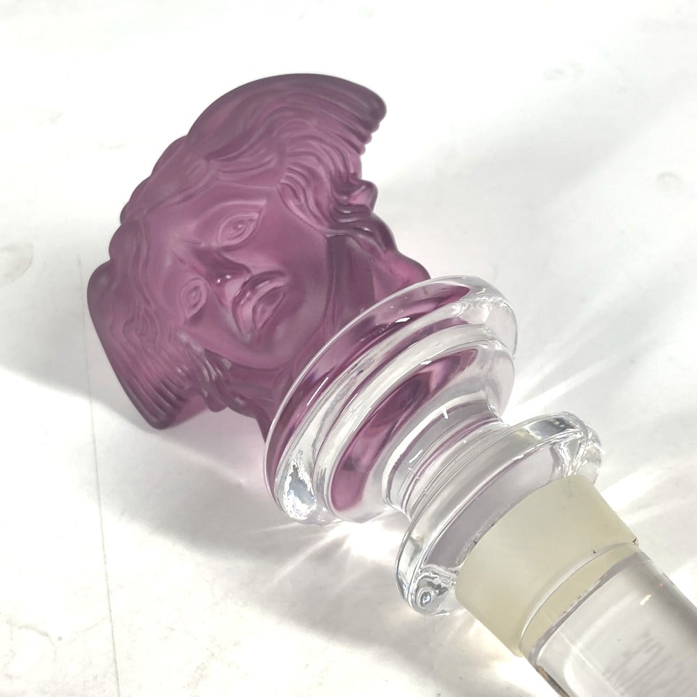 VERSACE ローゼンタール Rosenthal メデューサ ワインストッパー ボトルキャップ ボトルストッパー 食器 雑貨 陶器 ユニセックス パープル