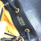 VERSACE Vintage Leopard Print Backpack in PVC, Women's, Yellow