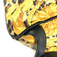 VERSACE ヴィンテージ レオパード 豹柄 ヒョウ カバン バックパック リュックサック PVC/レザー レディース イエロー