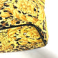 VERSACE ヴィンテージ レオパード 豹柄 ヒョウ カバン バックパック リュックサック PVC/レザー レディース イエロー