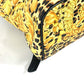 VERSACE ヴィンテージ レオパード 豹柄 ヒョウ カバン バックパック リュックサック PVC/レザー レディース イエロー