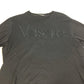 VERSACE Men's Black Short Sleeve Cotton T-Shirt with Logo