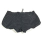 VERSACE Men's Black Nylon Swim Shorts with Logo Print